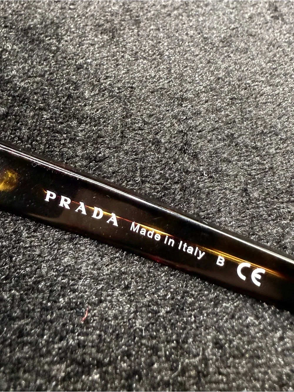 PRADA VPR 19L Tortoise Eyeglasses Frames 52-16-135 Made in Italy Y2K